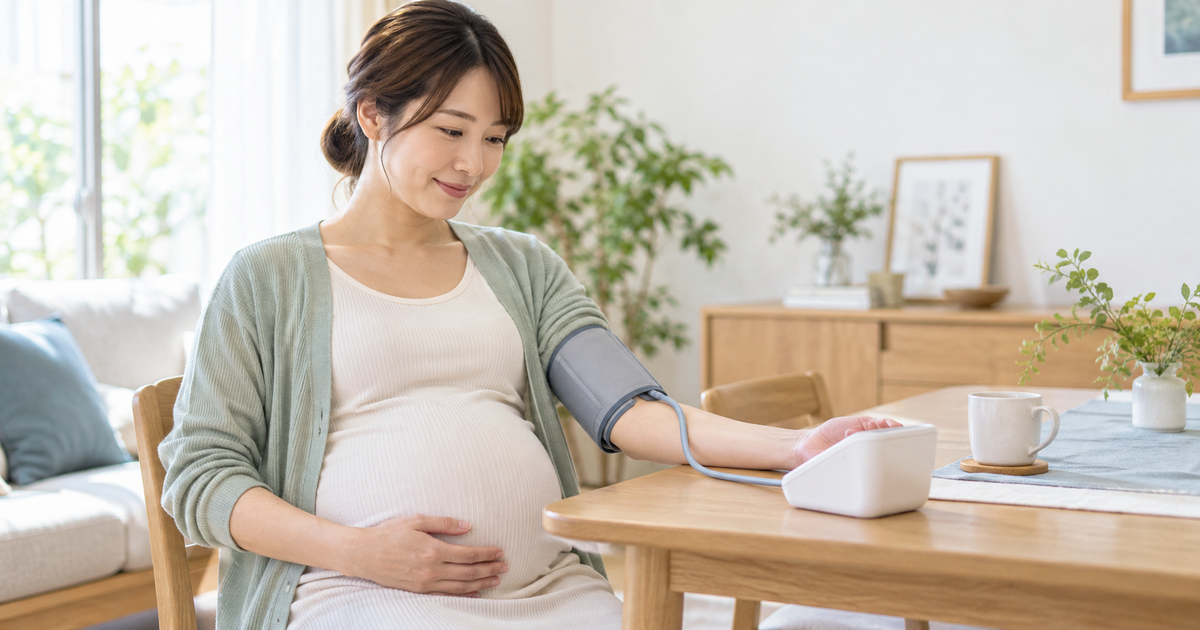 妊娠高血圧症候群とは？血圧の目安・気づきたい症状・受診のタイミング