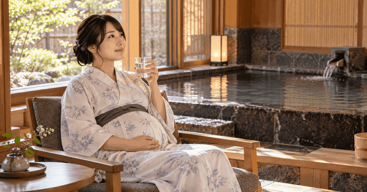 妊娠中の温泉は入っても大丈夫？サウナとの違いと安全に楽しむポイント